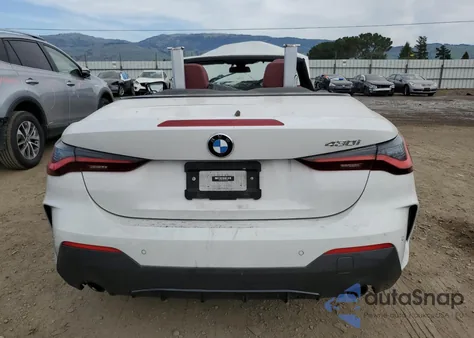 2022 BMW 430I from USA, damaged, VIN WBA23AT03NCJ90980